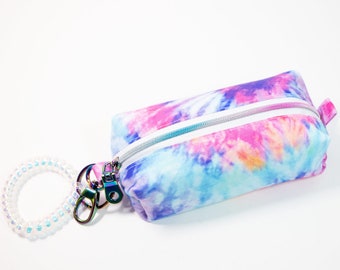 On The Go Tie-Dye Boxy Bag - Handmade Pouch