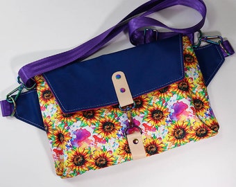 Sunflower Splash Sling Bag