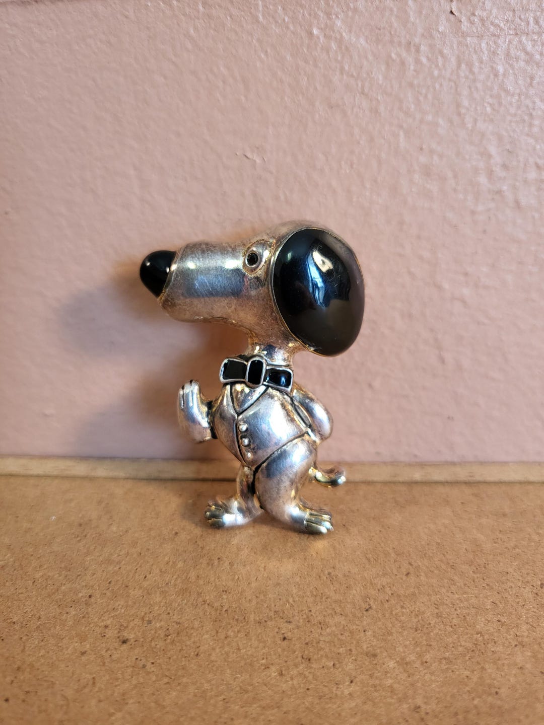 Snoopy Jacket Pin Vintage Snoopy Tuxedo Pin - Etsy