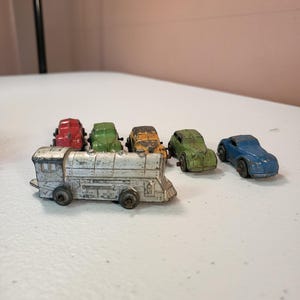 Vintage Barclay Miniature Cars 6 total
