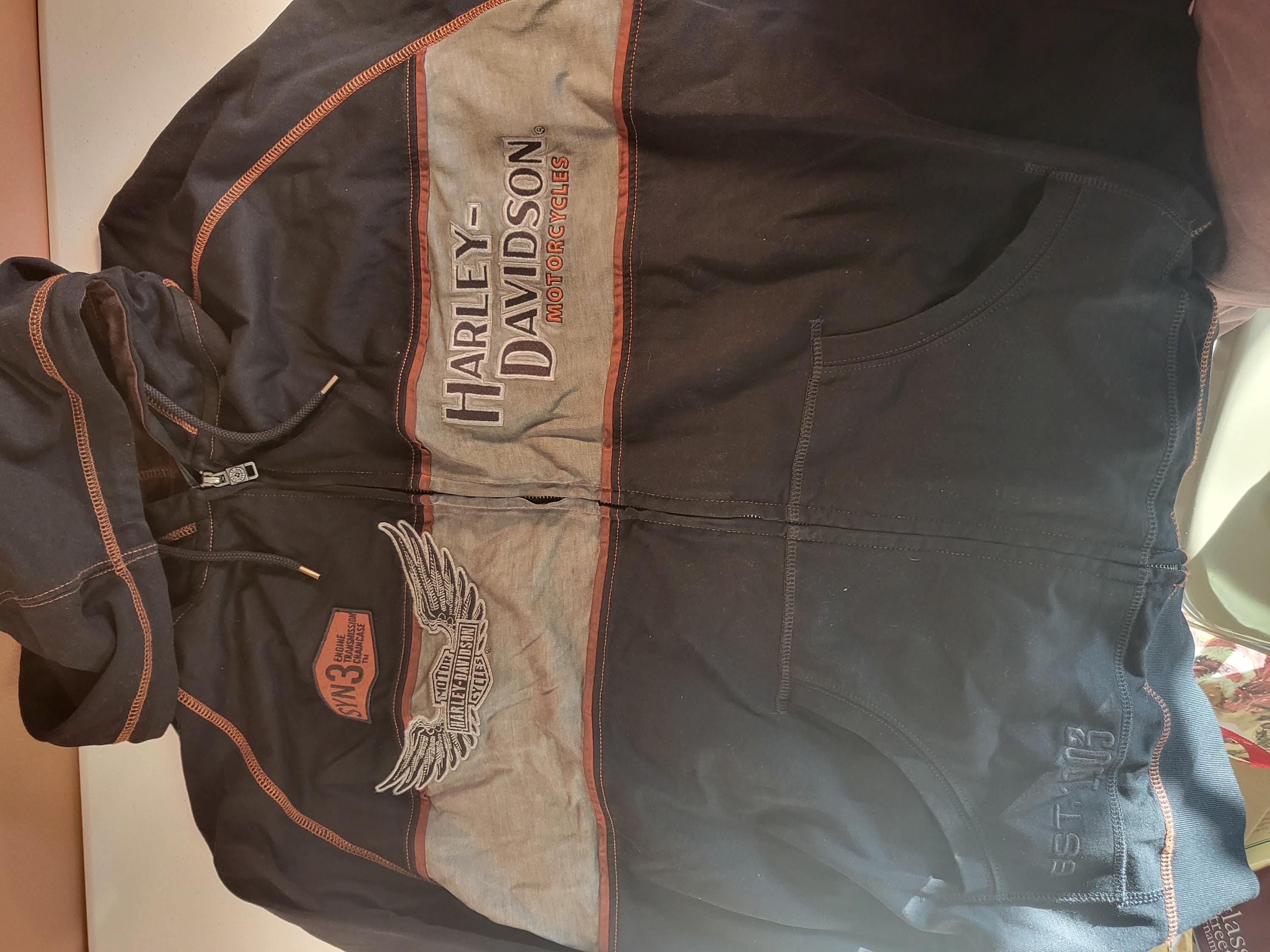 Vintage Harley Davidson Zip Hoodie - Etsy Vintage Harley Davidson Zip Hoodie - Etsy