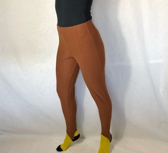 Vintage 80s Cigarette Stirrup Pants 