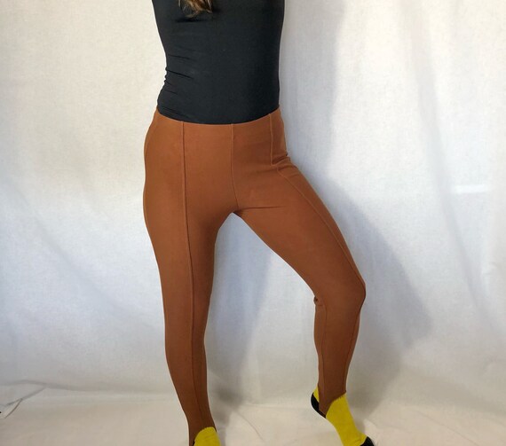 Vintage 80s Cigarette Stirrup Pants 