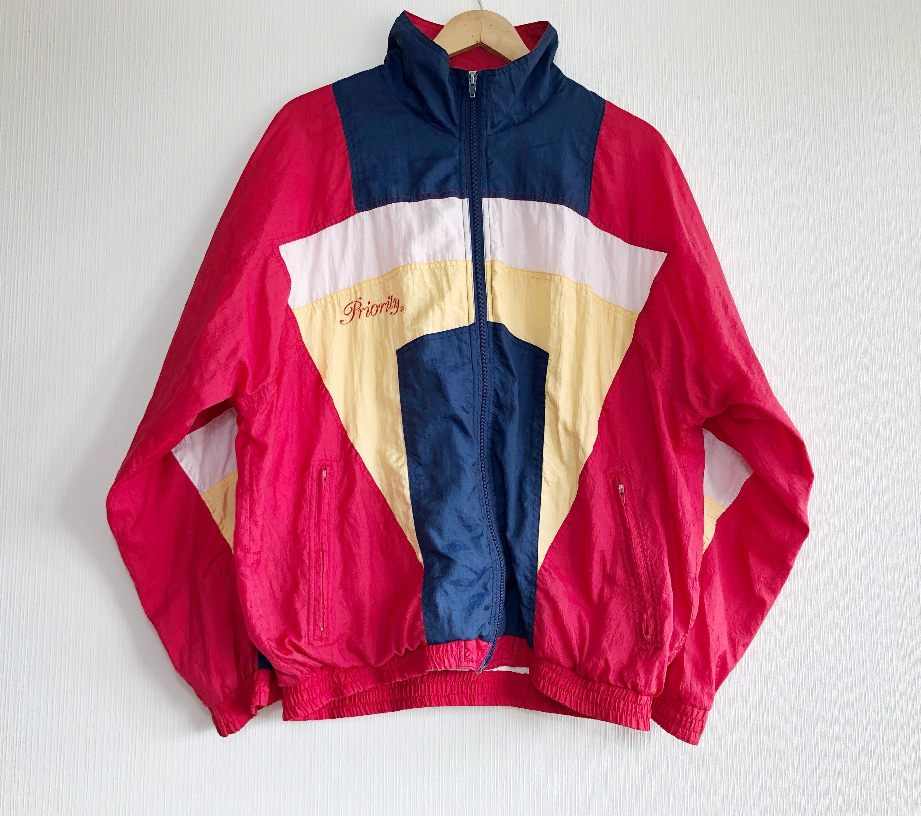 90s swishy jacket