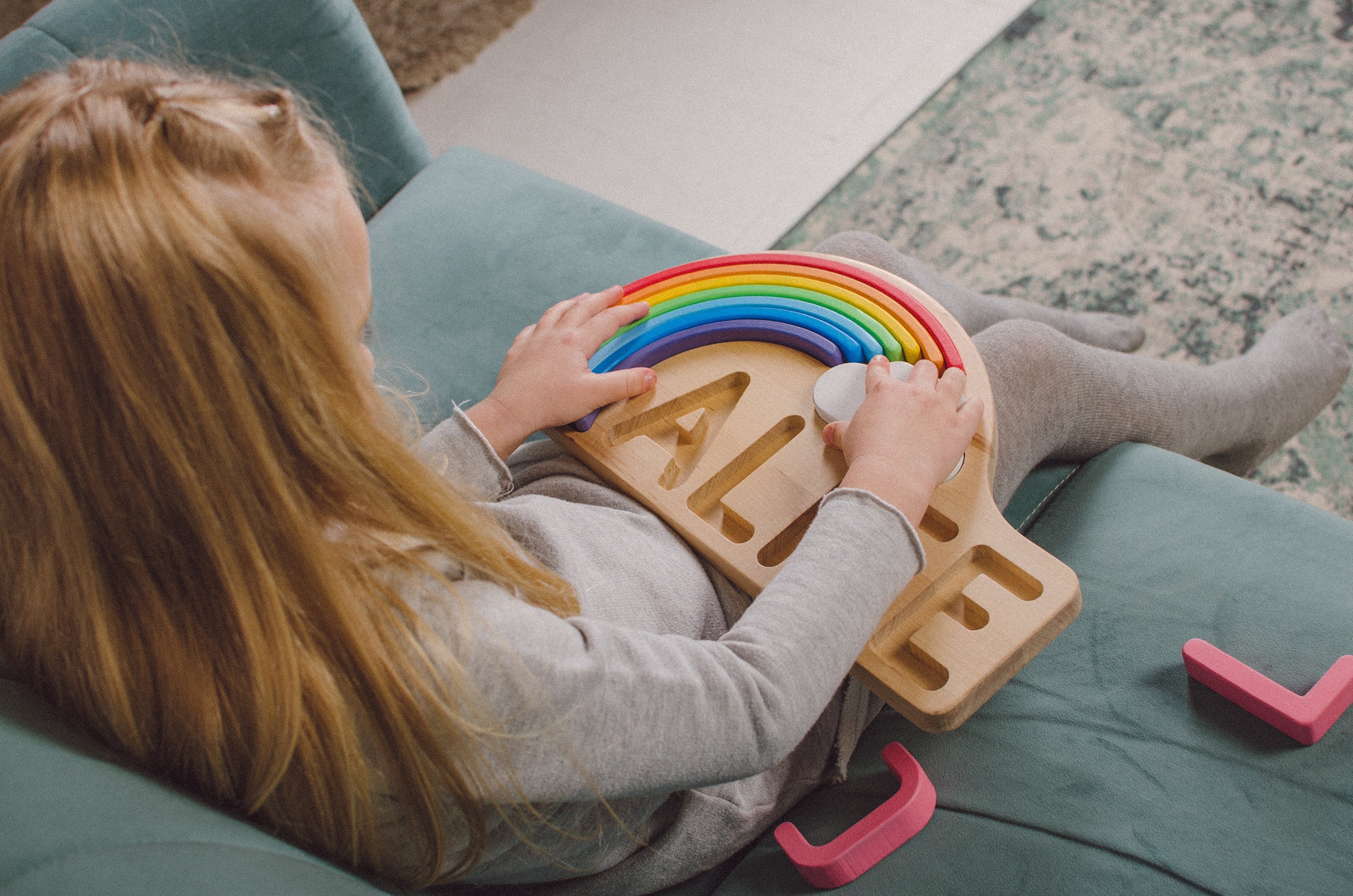 Baby Name Toddlers Toy Personalized Toy Baby Girl and Boy Etsy