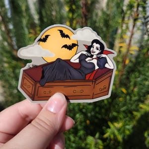 Coffin Cutie Sticker