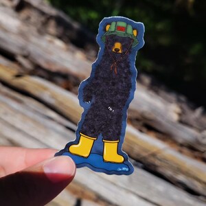 Black Bear Sticker