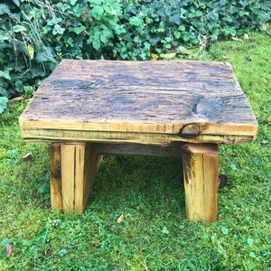 Stool, Natural, Handmade, Gift, Footstool, Step Stool, Decoration, Rustic, Wood