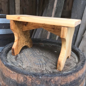 Wood, nature, handmade, gift, stool, step stool, decoration, rustic, stool, sustainable, country style, step stool, toilet stool