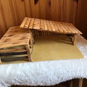 Christmas crib, Advent, crib, decoration, gift, wood, natural, handmade, sustainable, vintage, Christmas, gift giving, Christmas Eve,
