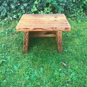 Wood, Natural, Handmade, Gift, Stool, Step Stool, Decoration, Rustic, Stool, Country Style, Sustainable
