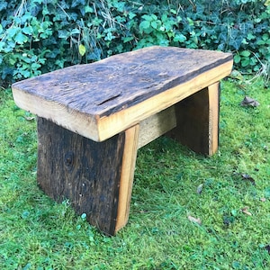 Hocker, Natur, Handmade, Geschenk, Schemel, Tritthocker, Dekoration, Rustikal,Landhausstil,