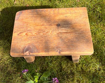 Wood, natural, handmade, gift, stool, step stool, decoration, rustic, stool, country style, sustainable