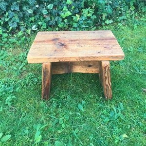 Wood, Natural, Handmade, Gift, Stool, Step Stool, Decoration, Rustic, Stool, Country Style, Sustainable