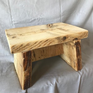 Wood, Natural, Handmade, Gift, Stool, Step Stool, Decoration, Rustic, Stool, Country Style, Sustainable