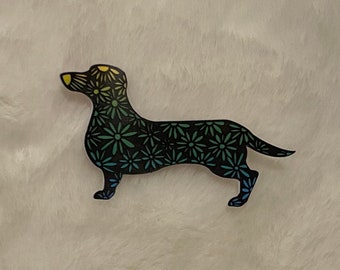 Dachshund Sticker, Doxie Mom Sticker, Weiner Dog Sticker