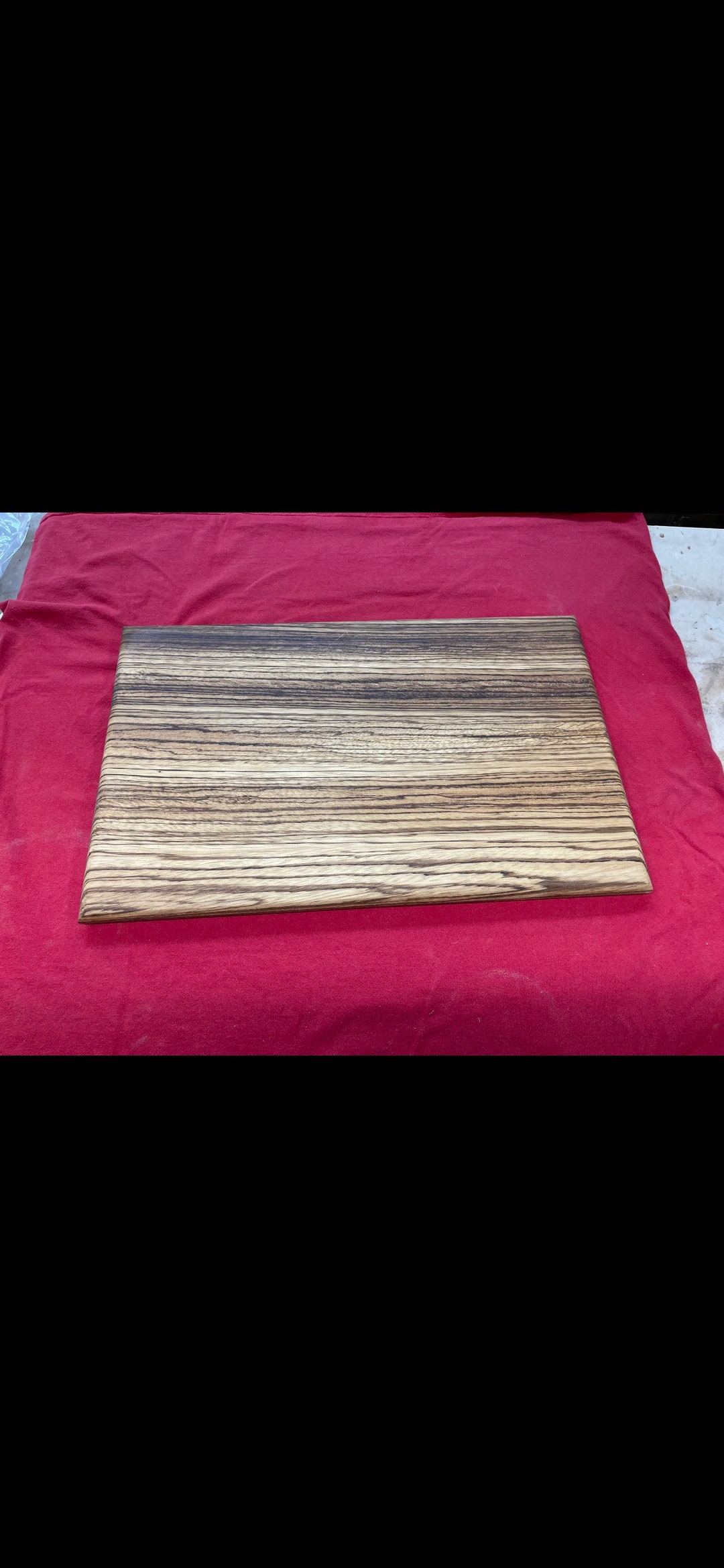 Zebra Wood Charcuterie Board Etsy