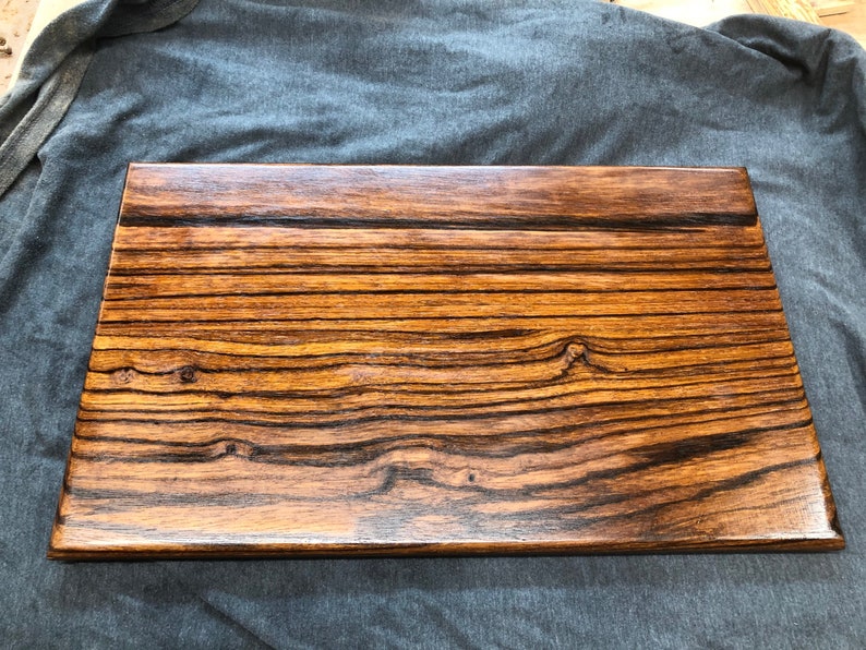 Zebra Wood Cutting Board Etsy