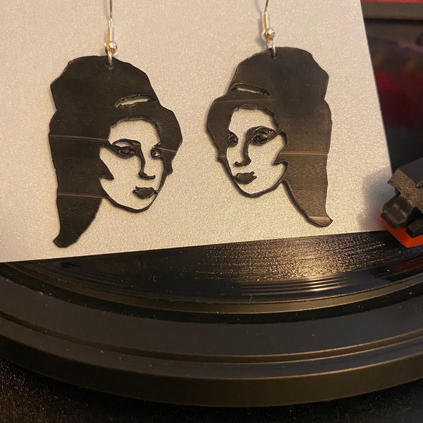 Amy Winehouse, Boucles d’oreilles Amy Winehouse, Boucles d’oreilles en vinyle, Boucles d’oreilles amusantes, Boucles d’oreilles, Idées cadeaux. Amateurs de musique, cadeau de fête des mères, disque vinyle