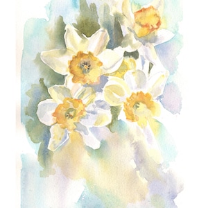 Daffodil/Daffodil painting/Daffodils/Watercolour Painting/Original Painting/Flower Paintings/Art Gifts/Watercolours/Floral Gifts/Flowers