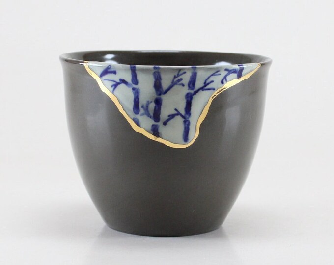 Japanese Kintsugi Cup, Kintsugi Tea and Coffee Cup, Food Safe Kintsugi