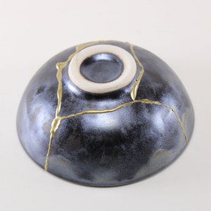 Kintsugi Bowl, Japanese Art, Kintsugi Pottery, Kintsugi Set, Personalized Gifts, Handmade Home Decor, Minimalist image 3