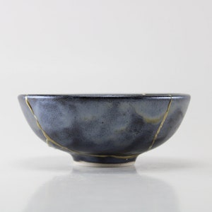 Kintsugi Bowl, Japanese Art, Kintsugi Pottery, Kintsugi Set, Personalized Gifts, Handmade Home Decor, Minimalist image 6