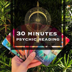 Lecture de tarot de cartes de 30 minutes pour la carrière, les emplois, l’amour, les relations, le chemin de vie, etc.