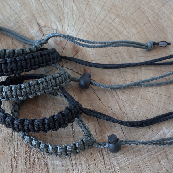 Paracord Camera Wrist Strap, for DSLR, Mirrorless, Film, Handmade, Made in USA