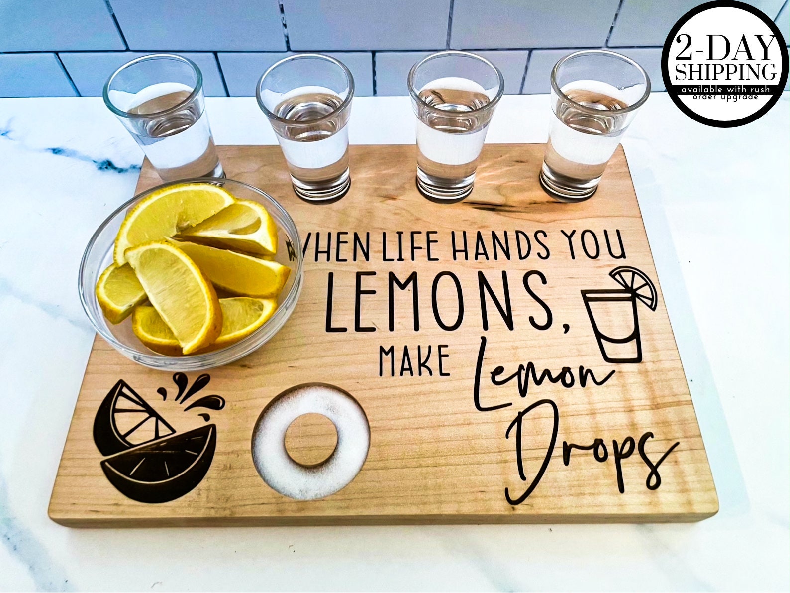 Lemon Drop Glasses 
