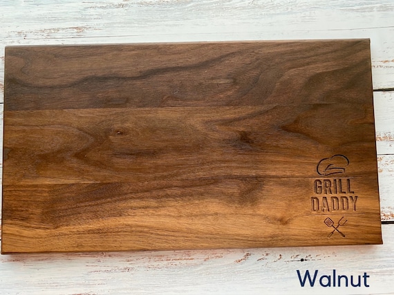 Personalized BBQ Grilling Cutting Board - Gift for Men, Dad Gifts