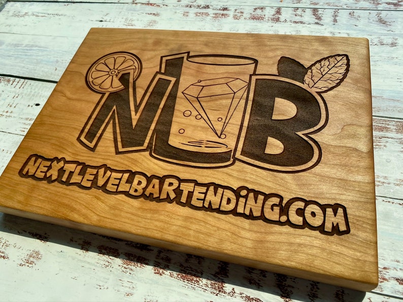 Custom Logo Cutting Board Corporate Gifts or Personalized Etsy
