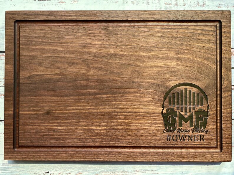 Custom Logo Cutting Board Corporate Gifts or Personalized Etsy