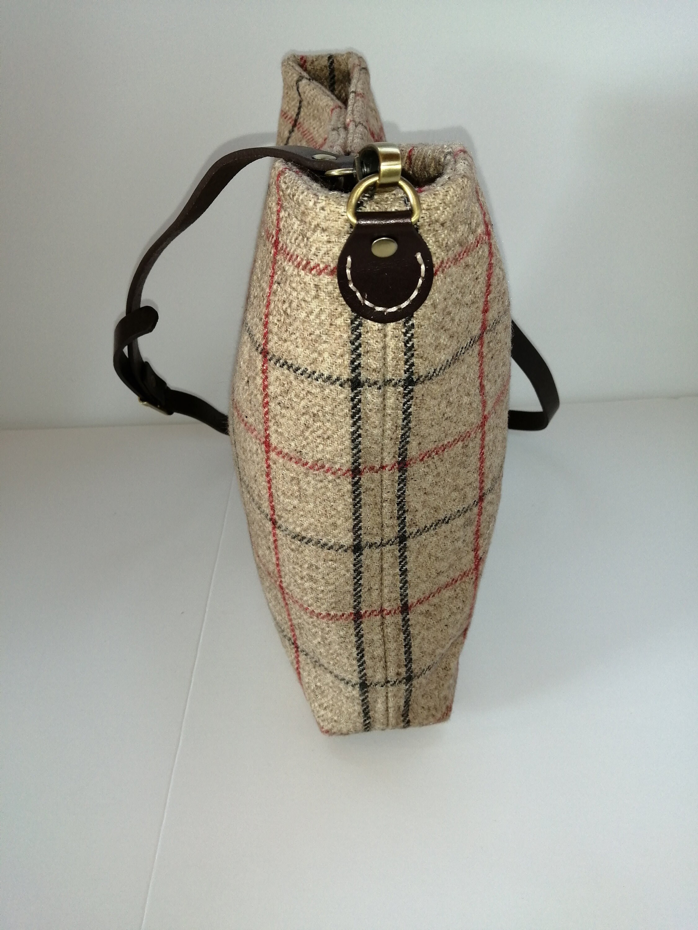 Hand Crafted British Wool Tweed Handbag Etsy