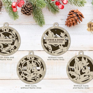 Personalized Outdoor Activities Ornament - Great Outdoors Collection