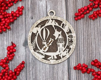 New Zealand Ornament - Country Ornament Collection