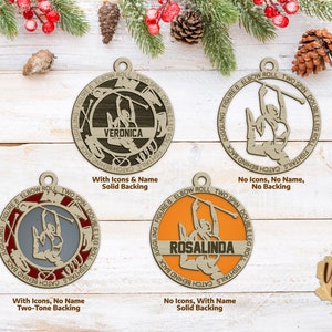 Personalized Majorette/Baton Twirler Ornament - Sports Ornament Collection