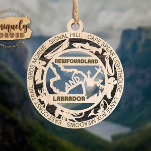 Newfoundland and Labrador - Canadian Provincial Christmas Ornament Collection