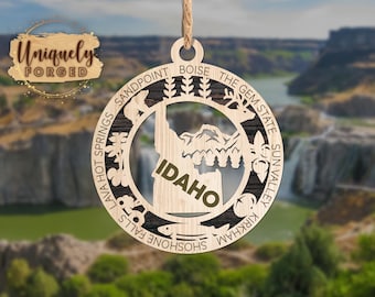 Idaho Ornament - State Christmas Ornament Collection