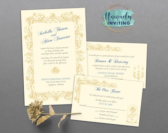 Be Our Guest Invitations