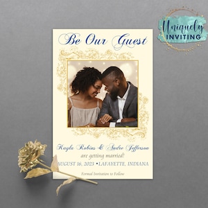Be Our Guest Save The Dates