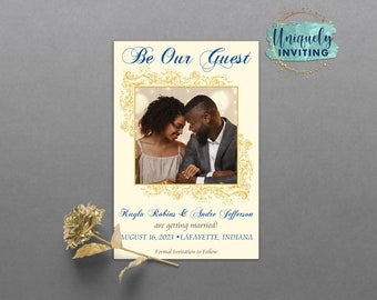 Be Our Guest Save The Dates