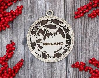 Iceland Ornament - Country Ornament Collection