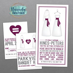 Modern Brides Invitations