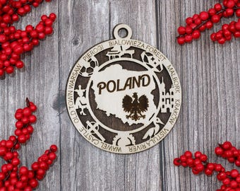 Poland Ornament - Country Ornament Collection