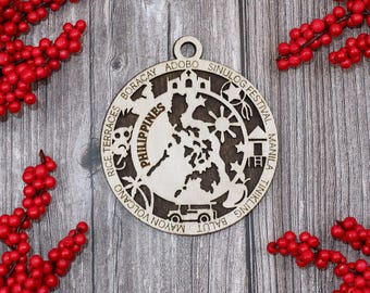Philippines Ornament - Country Ornament Collection