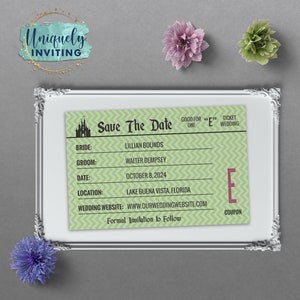 E-Ticket Save The Dates