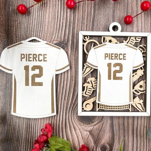 Personalized Volleyball Jersey Ornament - Sports Ornament Collection