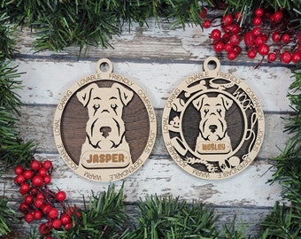 Personalized Airedale Terrier Ornament - Adorable Dog Ornament Collection