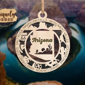 Arizona Ornament - State Christmas Ornament Collection